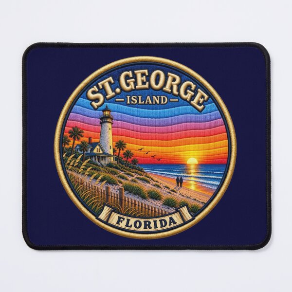 Item preview, St George Island Florida Lighthouse designed and sold by Swanny's Custom T-shirt and Gift Designs.