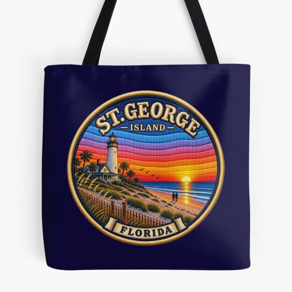 Item preview, St George Island Florida Lighthouse designed and sold by Swanny's Custom T-shirt and Gift Designs.