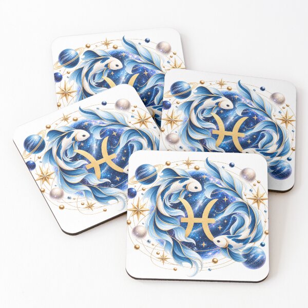 Item preview, Pisces Zodiac Fish Art designed and sold by tmoca.