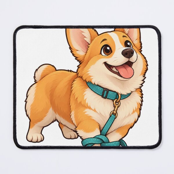 Item preview, Leash Knot Corgi designed and sold by CozyMigo.