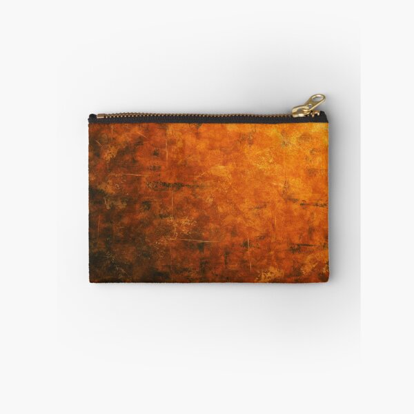 Item preview, Orange Rust Distressed Grunge Texture designed and sold by Mindful Wall Art Studio.