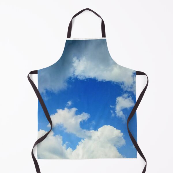 Item preview, Vibrant Blue Sky Framed by Fluffy White Clouds designed and sold by Luxxe87.
