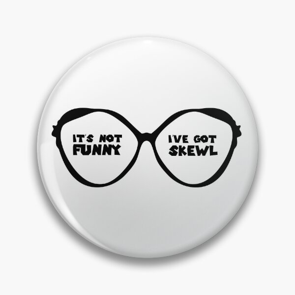 Item preview, “it’s not funny I’ve got skewl” - Meme Legends serie designed and sold by Chimera Craft.