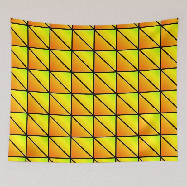 Item preview, Orange triangles designed and sold by stephieleb.