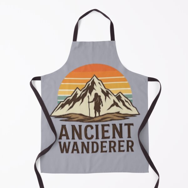 Item preview, Ancient Wanderer Vintage Mountain Retro  designed and sold by Shopyshivangi.
