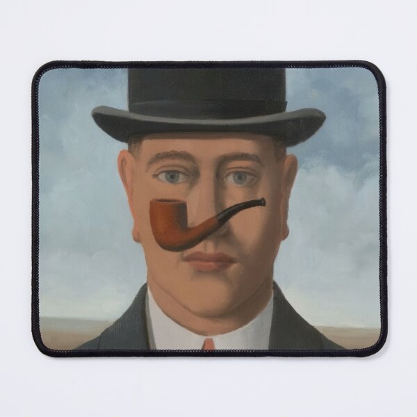 Item preview, René Magritte art - René Magritte artist - René Magritte abstract art - René Magritte Belgian surrealism - René Magritte contemporary art designed and sold by Rohyadalim.