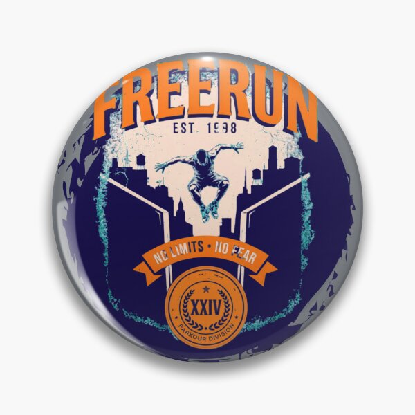 Item preview, Freerun Parkour Urban Sports Vintage Emblem designed and sold by Szpaku desart .