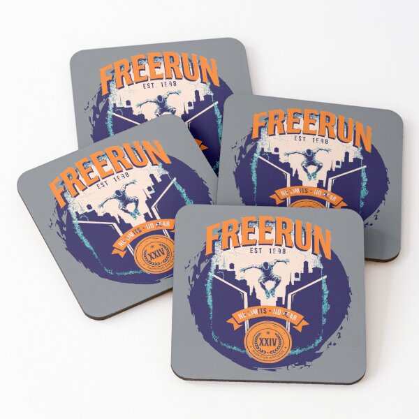 Item preview, Freerun Parkour Urban Sports Vintage Emblem designed and sold by Szpaku desart .