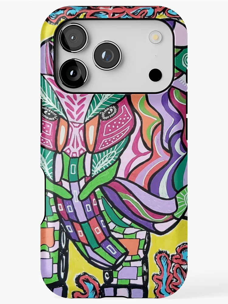 Thumbnail 1 of 4, iPhone Case, Elephant designed and sold by RanKam.