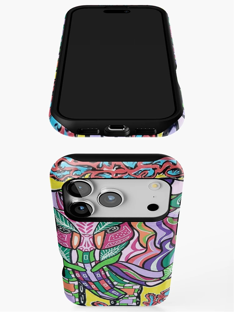Thumbnail 3 of 4, iPhone Case, Elephant designed and sold by RanKam.