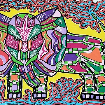 Artwork thumbnail, Elephant by RanKam