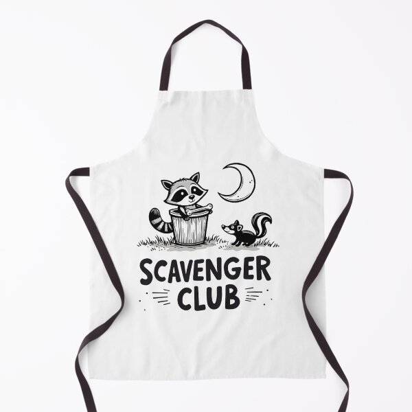 Item preview, Scavenger Club Raccoon Skunk Trash Panda Tee designed and sold by Nalvie Studio.