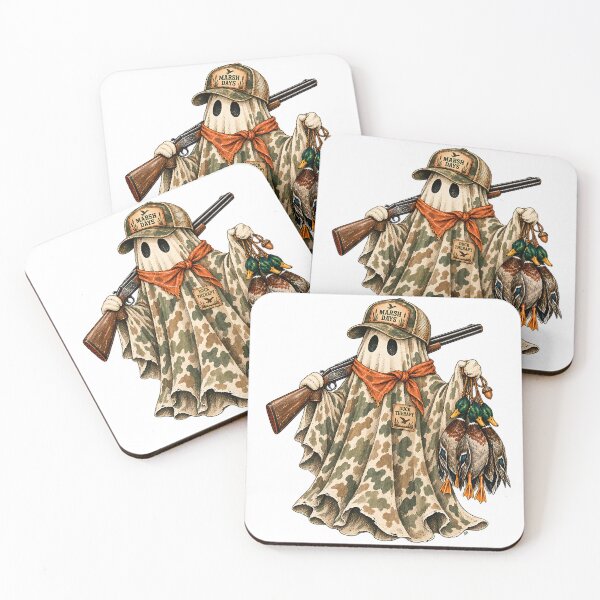 Item preview, Duck Hunting Ghost Marsh Days Camo Halloween designed and sold by DesignArtist.ia.