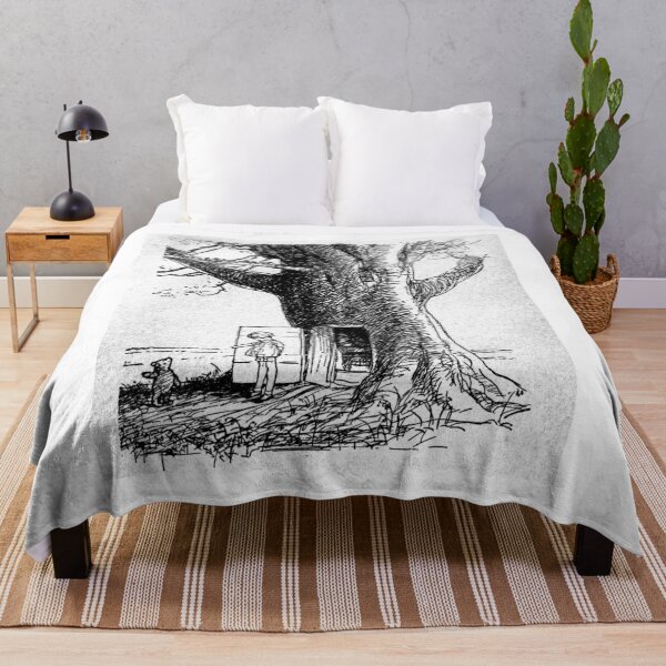 Item preview, Winnie the Pooh & Christopher Robin at a tree, 1926 designed and sold by rogerstrawberry.