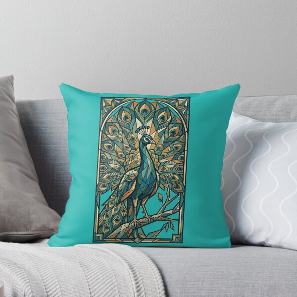 Item preview, Peacock - Cubism style peacock designed and sold by ParadoxParadox.