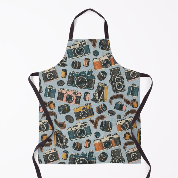 Item preview, Retro Analog Cameras Photography Pattern designed and sold by frumixart.