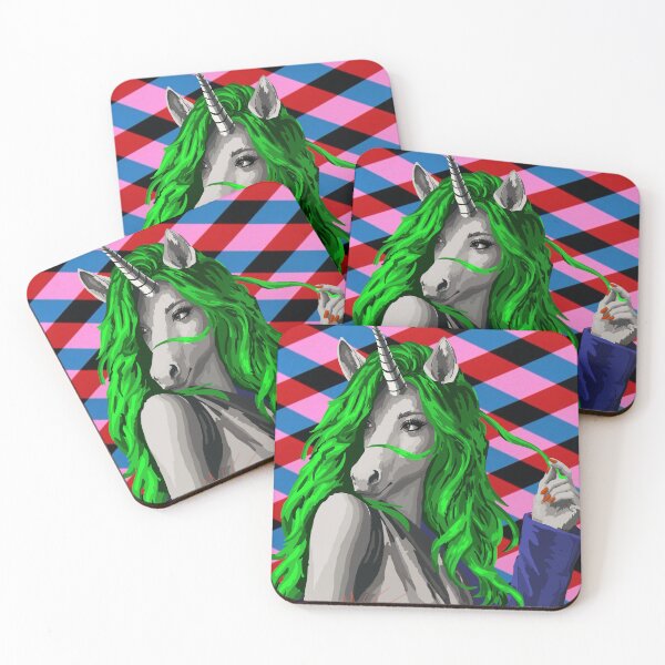 Item preview, High Contrast Unicorn designed and sold by KlakkDrawsStuff.