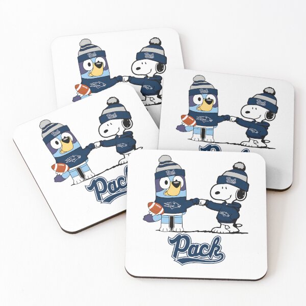 Item preview, Nevadaa Wolf Pack x Snoopy Bluey Christmas Football NCAA designed and sold by Kleinpixel.