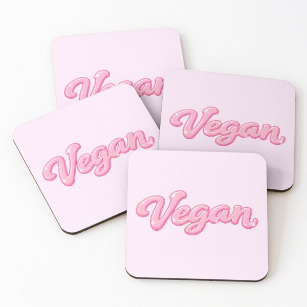 Item preview, Pink Vegan Text In Barbie font designed and sold by Danielle Official.
