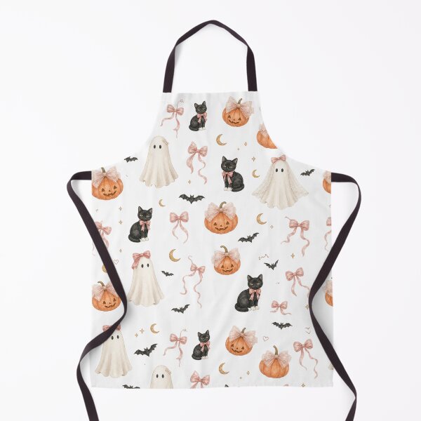 Item preview, Pastel Ghost Cat Pumpkin Halloween Pattern designed and sold by MOSIDRIP™.
