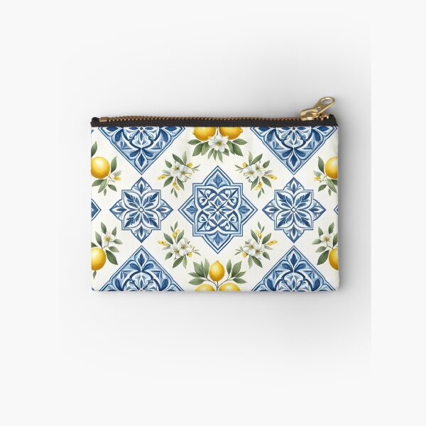 Item preview, Mediterranean Lemon Ceramic Tile Pattern designed and sold by Sybille-Yates.