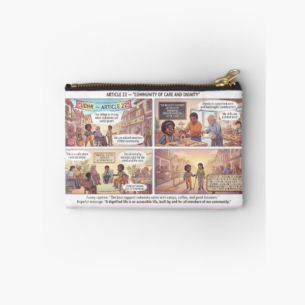 Item preview, Community support for dignity and participation designed and sold by Mianku | Für das Leben.