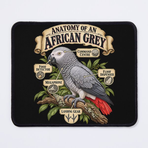 Item preview, Anatomy of an African Grey Parrot designed and sold by Knightzoro Studio.
