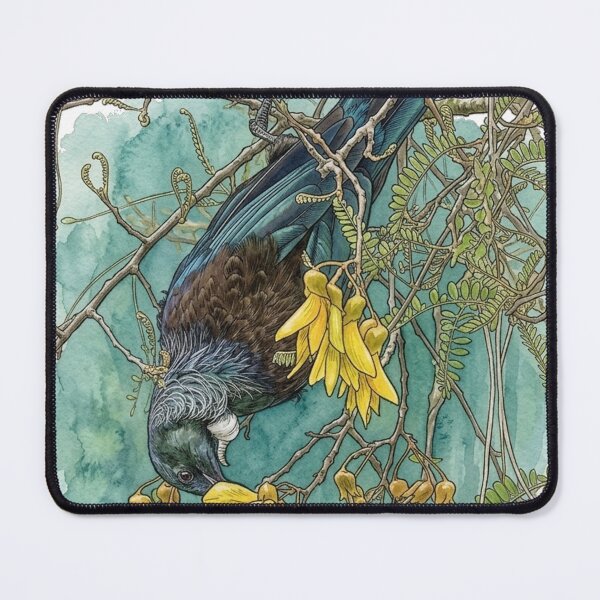 Item preview, Tui in Kowhai  designed and sold by carole hirst.