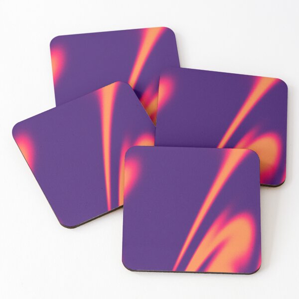 Item preview, Abstract Neon Blue and Orange Gradient Art designed and sold by khannamohan11.