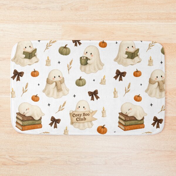 Item preview, Cozy Boo Club Ghost Reading Books designed and sold by MOSIDRIP™.