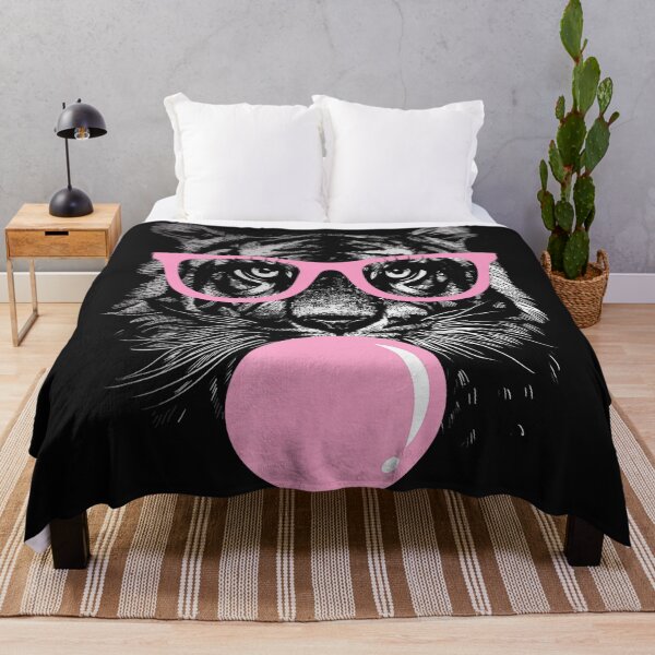 Item preview, Tiger Glasses Bubblegum Hipster Cool Animal Lover designed and sold by Moscettakkk.