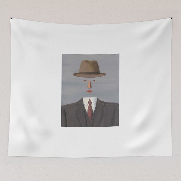 Item preview, René Magritte art - René Magritte artist - René Magritte abstract art - René Magritte Belgian surrealism - René Magritte contemporary art designed and sold by Rohyadalim.