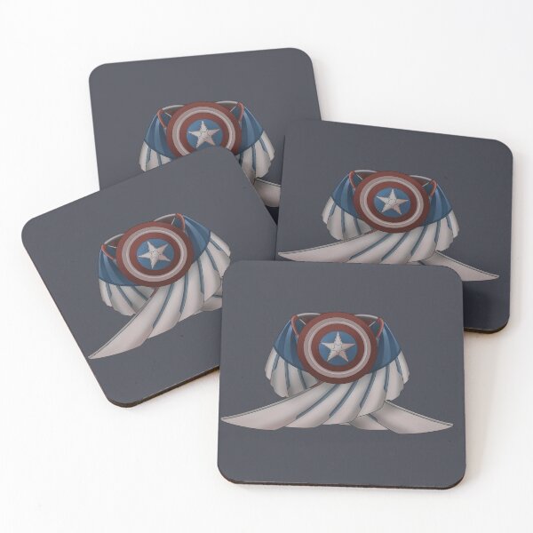 Item preview, Cap Wings and Shield designed and sold by Cinema Surfer.