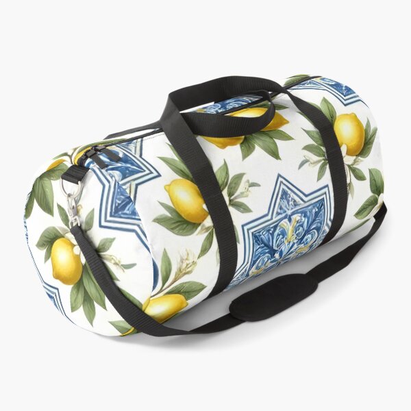 Item preview, Mediterranean Lemon Ceramic Tile Pattern designed and sold by Sybille-Yates.