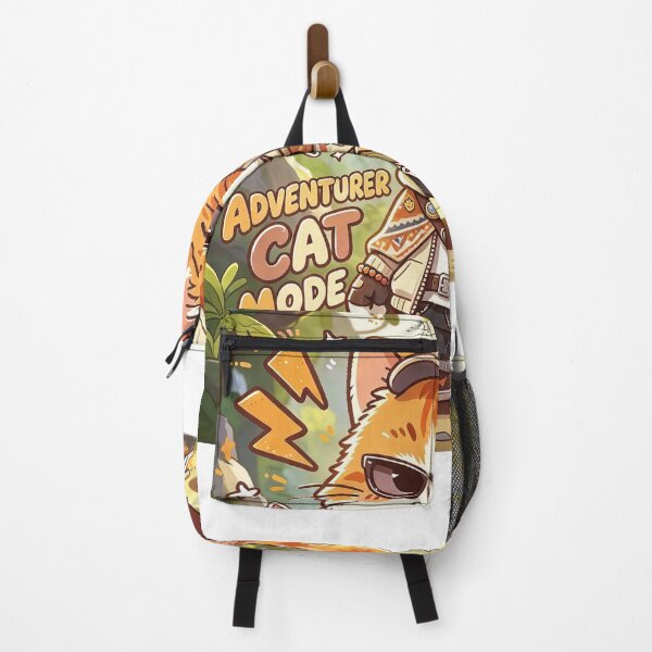 Item preview, ADVENTURER CAT MODE designed and sold by Inkmood.shop.