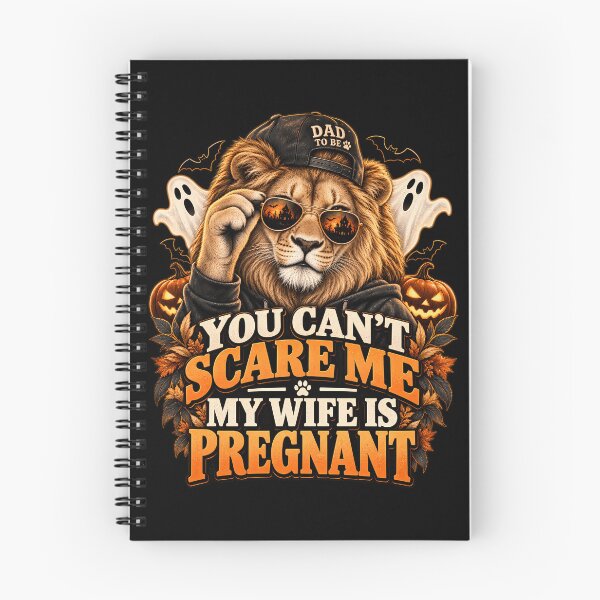 Item preview, You Can’t Scare Me My Wife Is Pregnant – Funny Dad To Be Halloween Pregnancy Design designed and sold by PosiMCreations.