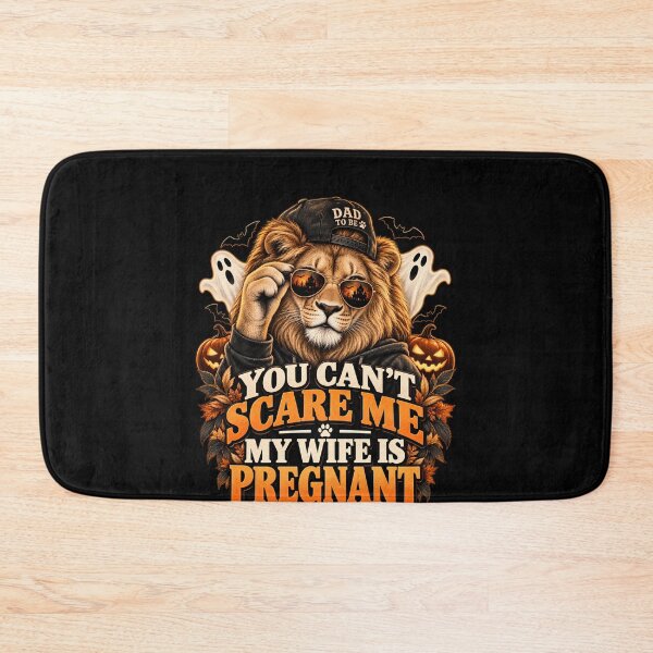 Item preview, You Can’t Scare Me My Wife Is Pregnant – Funny Dad To Be Halloween Pregnancy Design designed and sold by PosiMCreations.