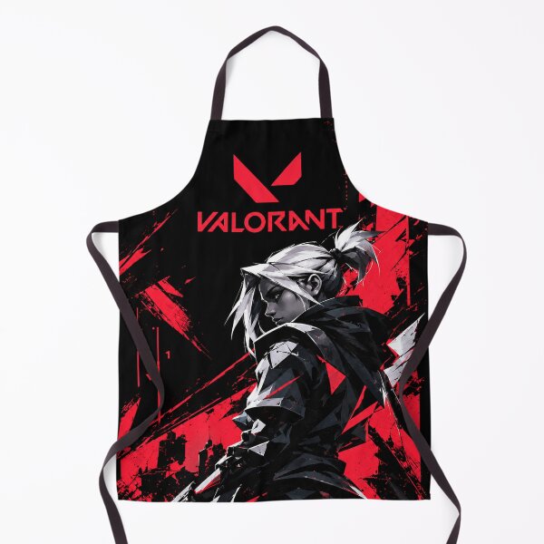 Item preview, Valorant Jett Red and Black Anime Gaming Art designed and sold by NBT-NOVA.
