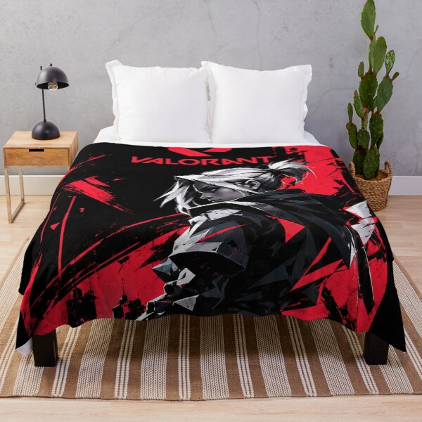 Item preview, Valorant Jett Red and Black Anime Gaming Art designed and sold by NBT-NOVA.