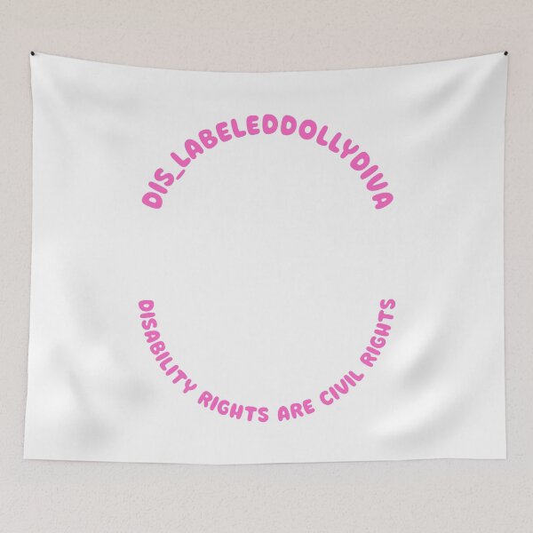 Item preview, Dis_Labeled Dolly Diva — Disability Rights Logo designed and sold by Damian Wildfong.
