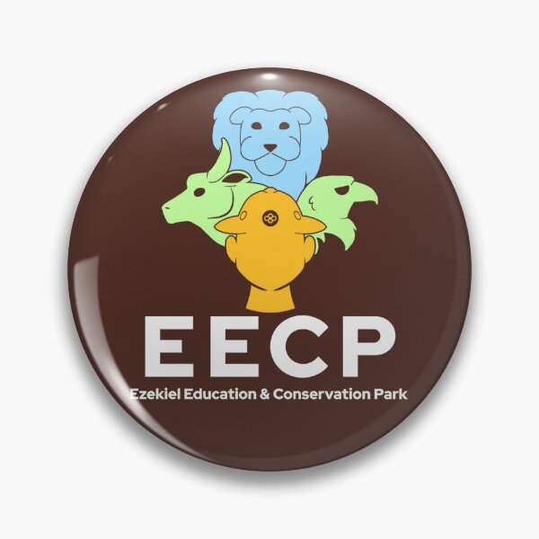 Item preview, Ezekiel Education & Conservation Park (Logo) (Alt 2) (White) designed and sold by ClumsyPillbug.