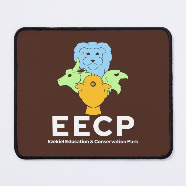 Item preview, Ezekiel Education & Conservation Park (Logo) (Alt 2) (White) designed and sold by ClumsyPillbug.