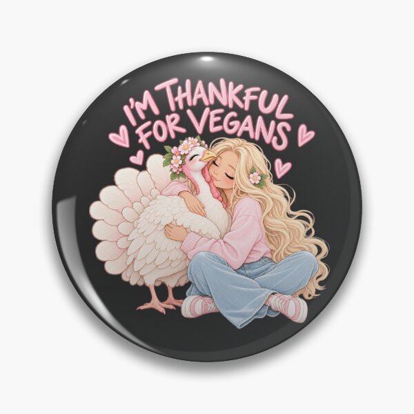 Item preview, I'm thankful for vegans designed and sold by Danielle Official.