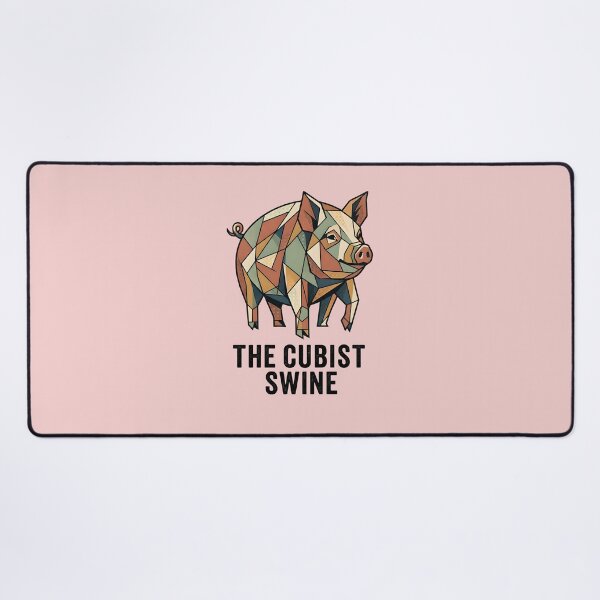 Item preview, Cubist swine - Funny pig in cubist style designed and sold by ParadoxParadox.
