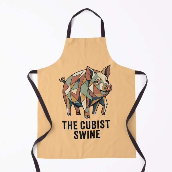 Item preview, Cubist swine - Funny pig in cubist style designed and sold by ParadoxParadox.