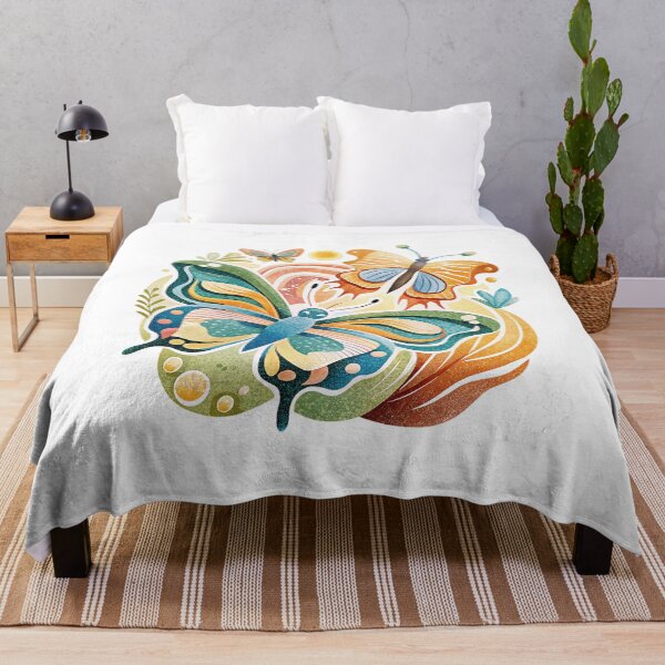 Item preview, Colorful Butterfly Botanical designed and sold by SantiagoJos.