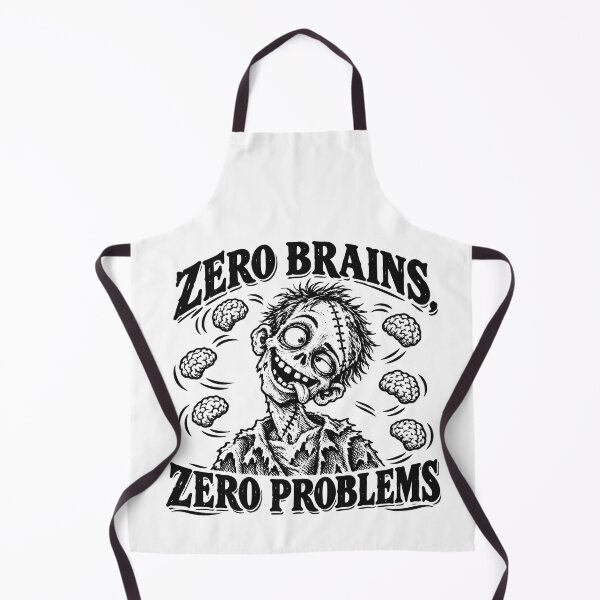 Item preview, Zero Brains, Zero Problems designed and sold by VelvetRoom.