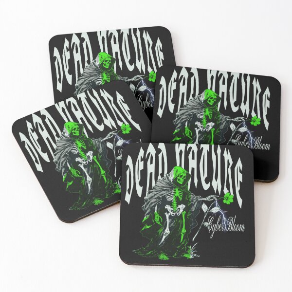 Item preview, Dead Nature Cyber Bloom - Grim Reaper & Neon Flower Gothic T-Shirt designed and sold by Grxcreation.