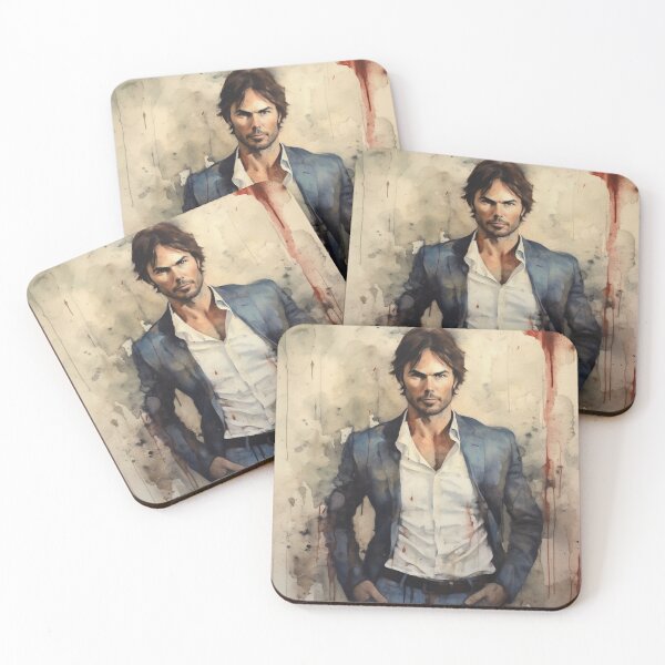 Item preview, Ian Somerhalder Watercolor designed and sold by Solace Sparkles.