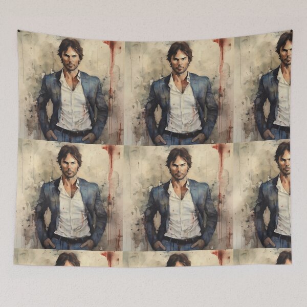 Item preview, Ian Somerhalder Watercolor designed and sold by Solace Sparkles.